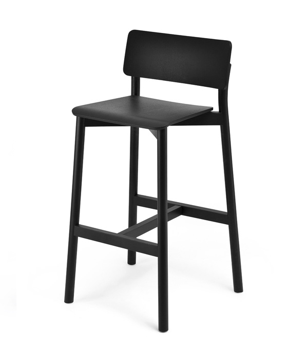 Mi bar stool_wooden footrest