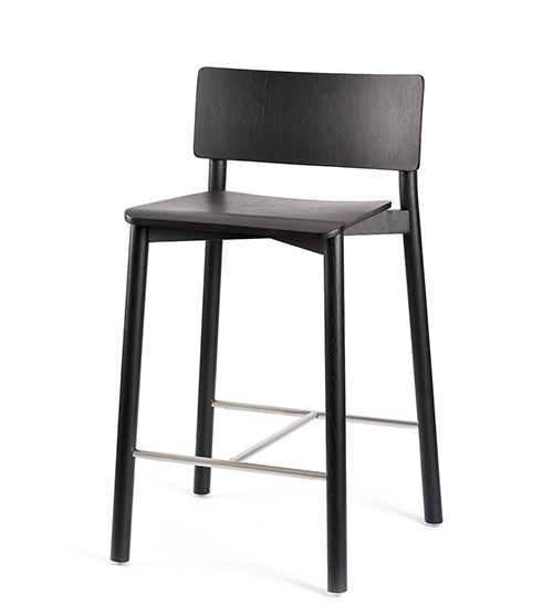 Mi counter stool_H metal footrest