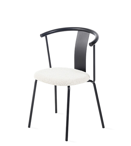 U chair upholstered